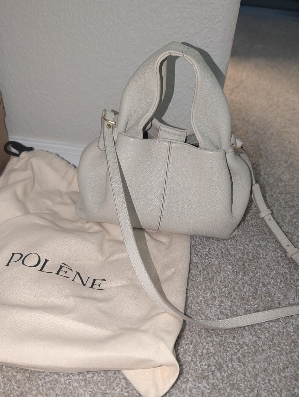 Polene Numéro Neuf Mini in chalk